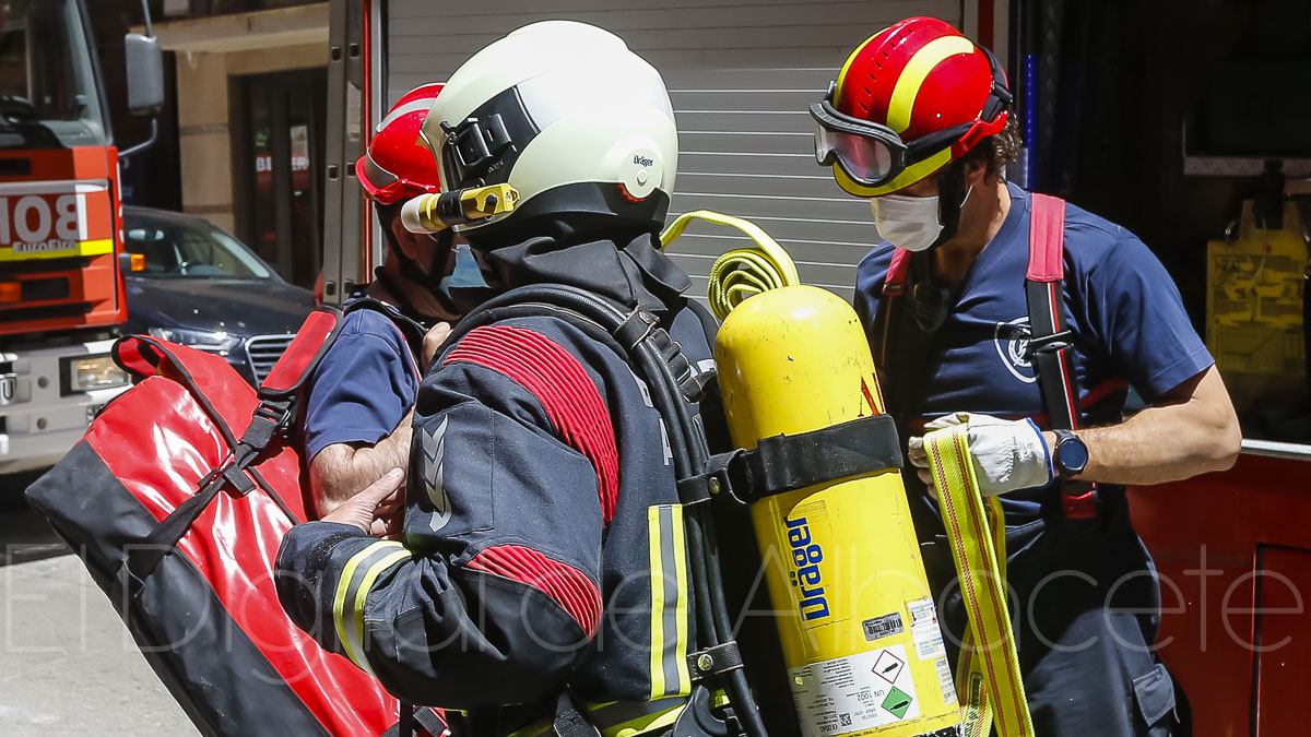 Bomberos de Albacete - Foto de archivo - Ángel Chacón