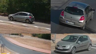 Coche del desaparecido - Foto: Guardia Civil