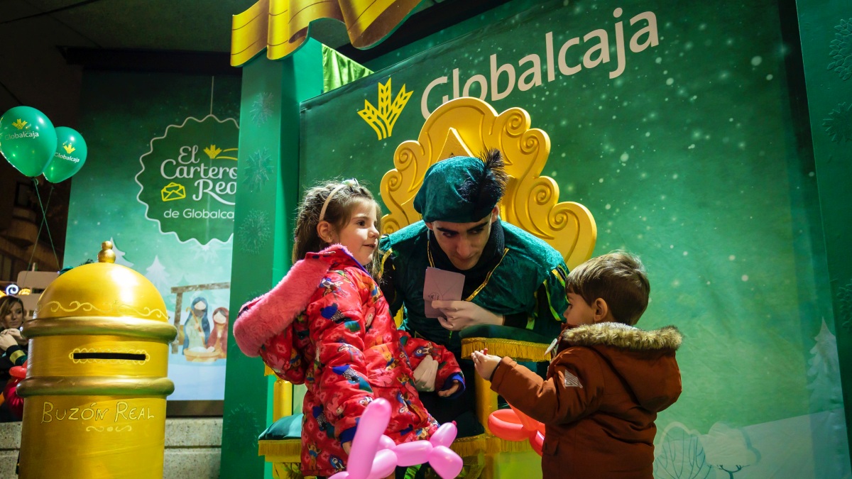 Cartero real de Globalcaja en Albacete