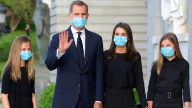 El Rey Felipe, Letizia Ortiz y sus hijas - Foto de archivo - Imagen: José Oliva / Europa Press