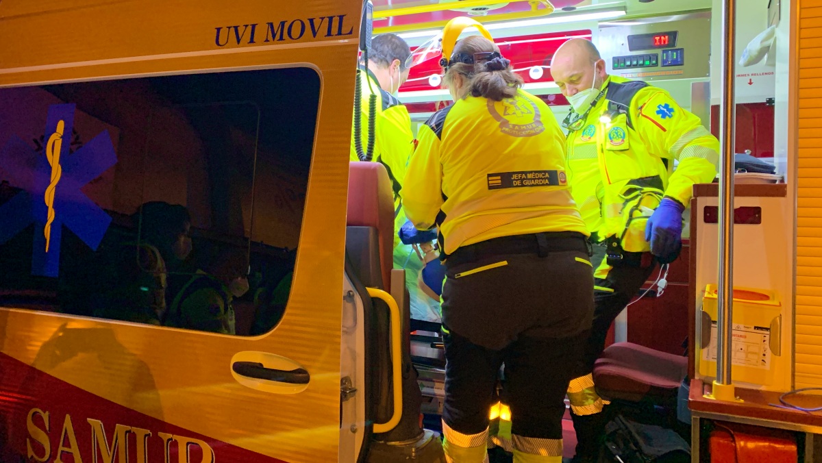 Los médicos no pudieron hacer nada por salvar la vida de estas personas - Foto: Emergencias Madrid