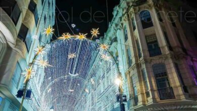 Luces calle Ancha de Albacete