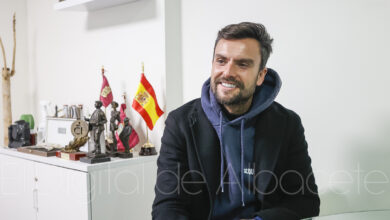 Rubén Albés, entrenador del Albacete - Foto: Ángel Chacón