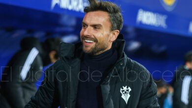 Rubén Albés, entrenador del Albacete, en Andorra