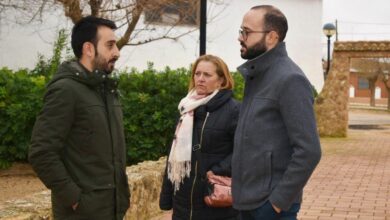 Un momento de la visita a Pozuelo