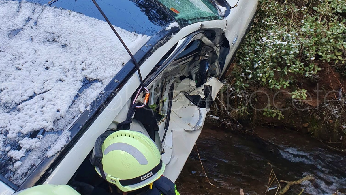 Accidente en Paterna del Madera (Albacete)