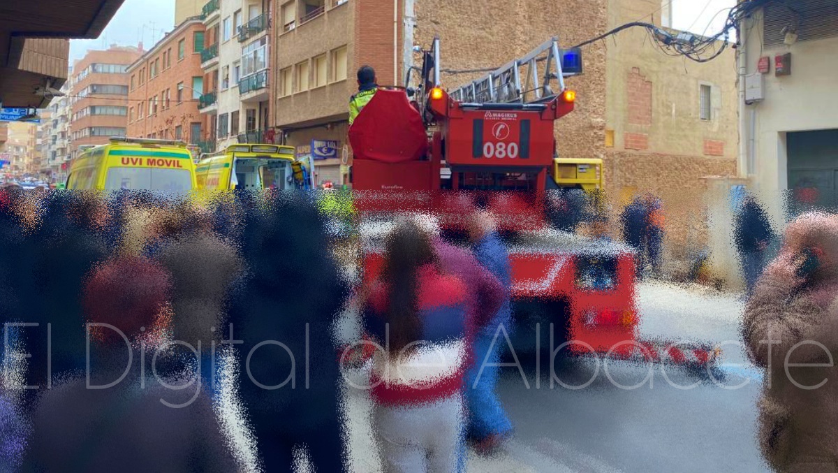 Accidente laboral en Pérez Pastor - Foto: Agustina García