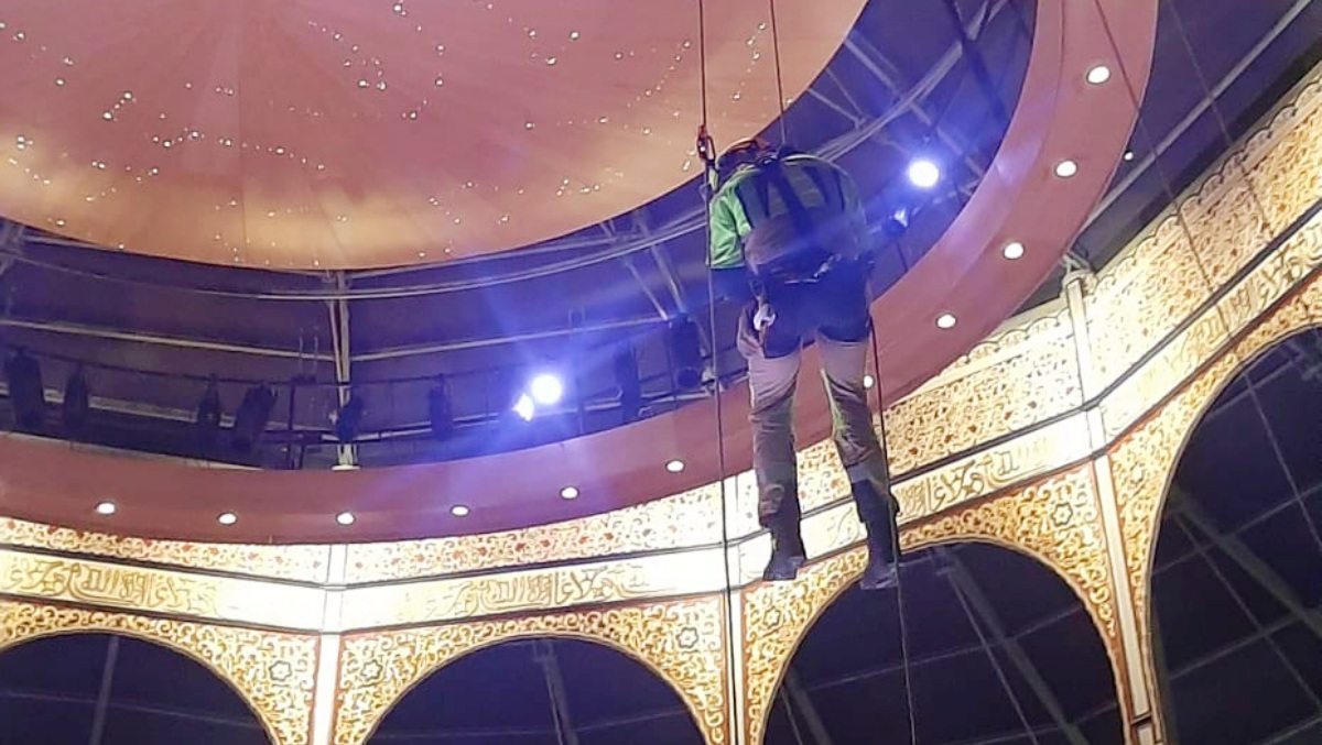 Bomberos en el Teatro Circo de Albacete