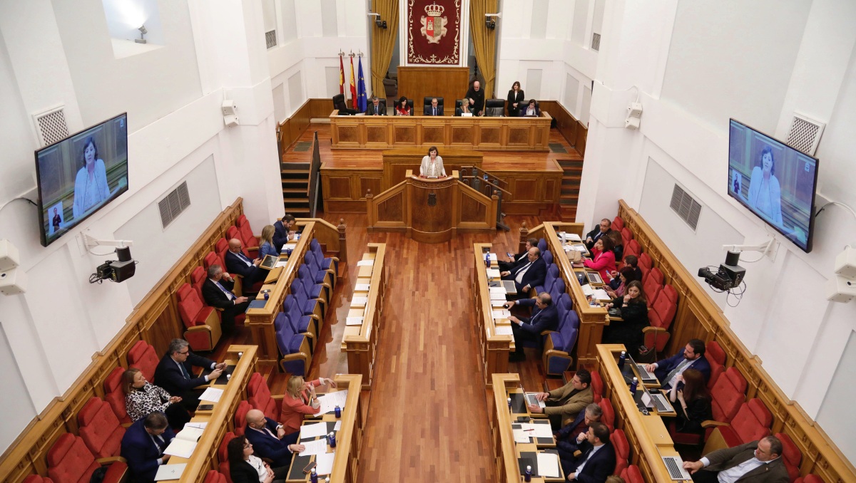 Pleno de las Cortes de Castilla-La Mancha