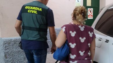 Detenida por la Guardia Civil // Imagen de archivo // Foto: Guardia Civil