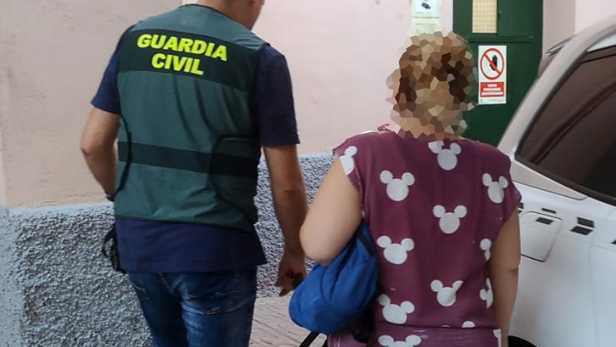 Detenida por la Guardia Civil // Imagen de archivo // Foto: Guardia Civil
