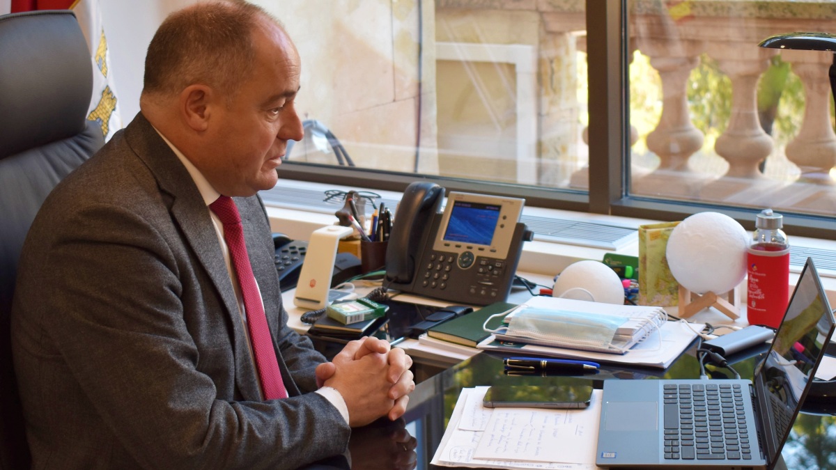 Emilio Sáez, alcalde de Albacete - Foto: Ayuntamiento