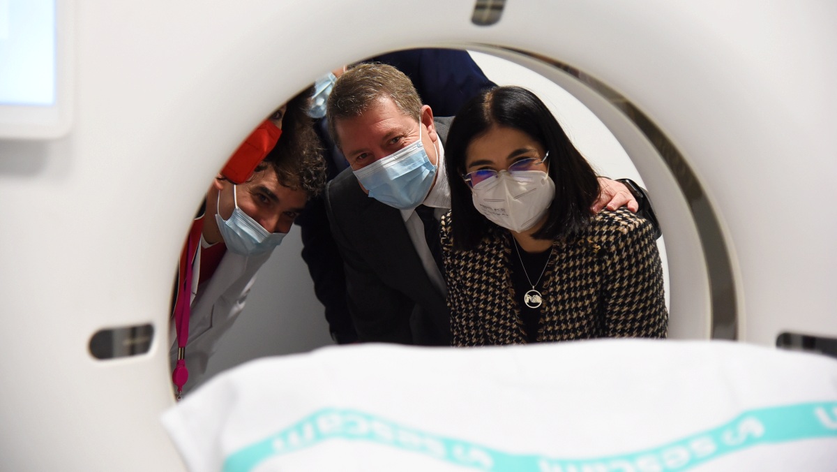 Page y Darias, presidente de Castilla-La Mancha y Ministra de Sanidad respectivamente