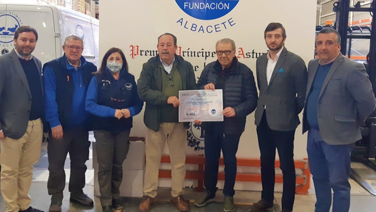 Donación al Banco de Alimentos de Albacete - Foto: FEDA