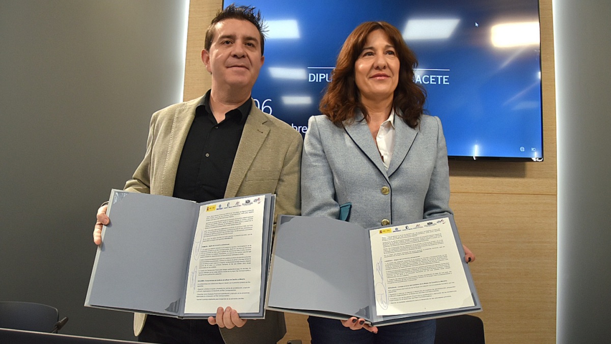 Acuerdo entre la diputación de albacete y la junta para avanzar en corresponsabilidad y conciliación entre hombres y mujeres