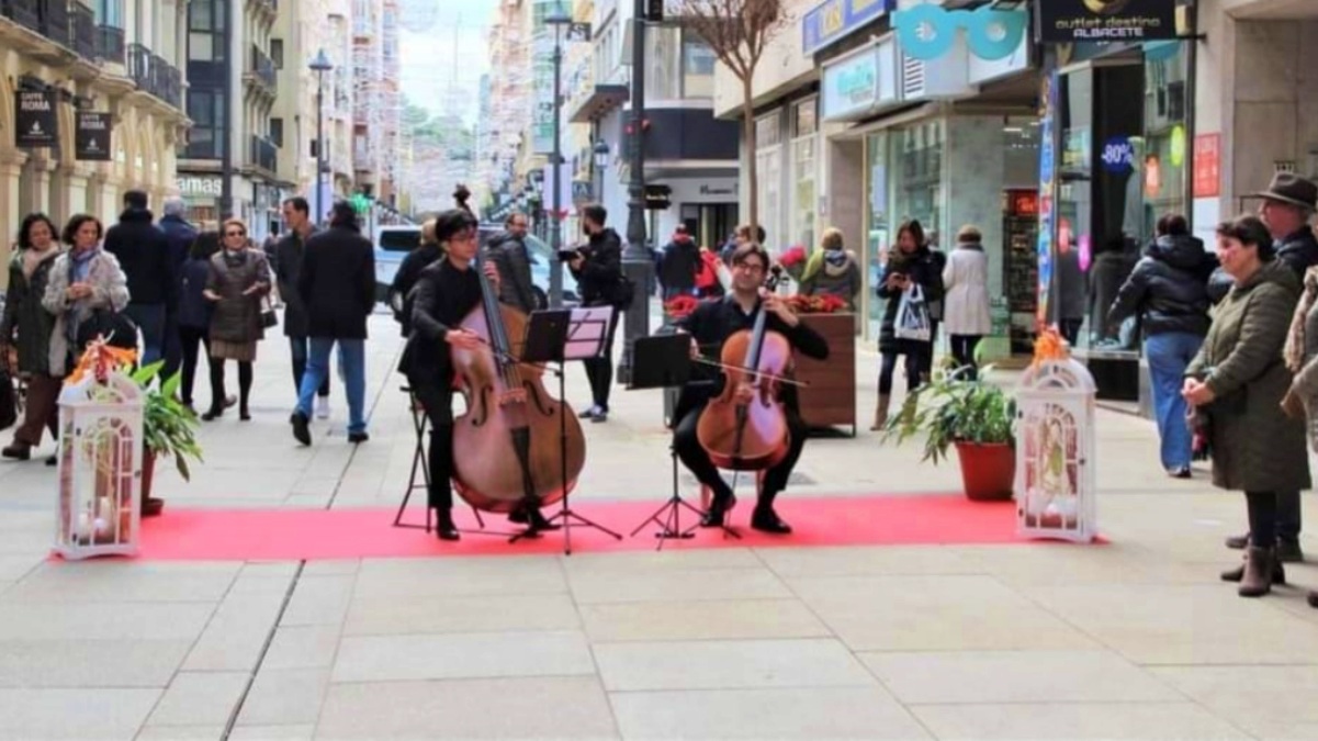 Música en las calles de Albacete