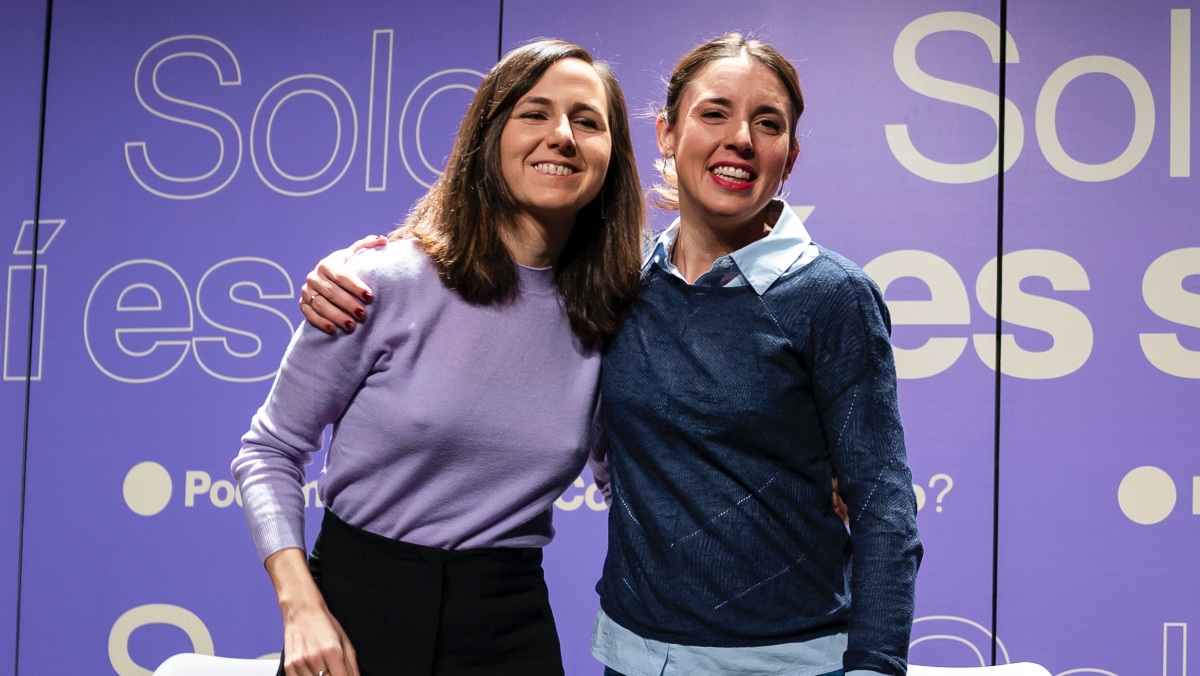 Irene Montero e Ione Belarra en una foto de archivo - Pérez Meca / Europa Press