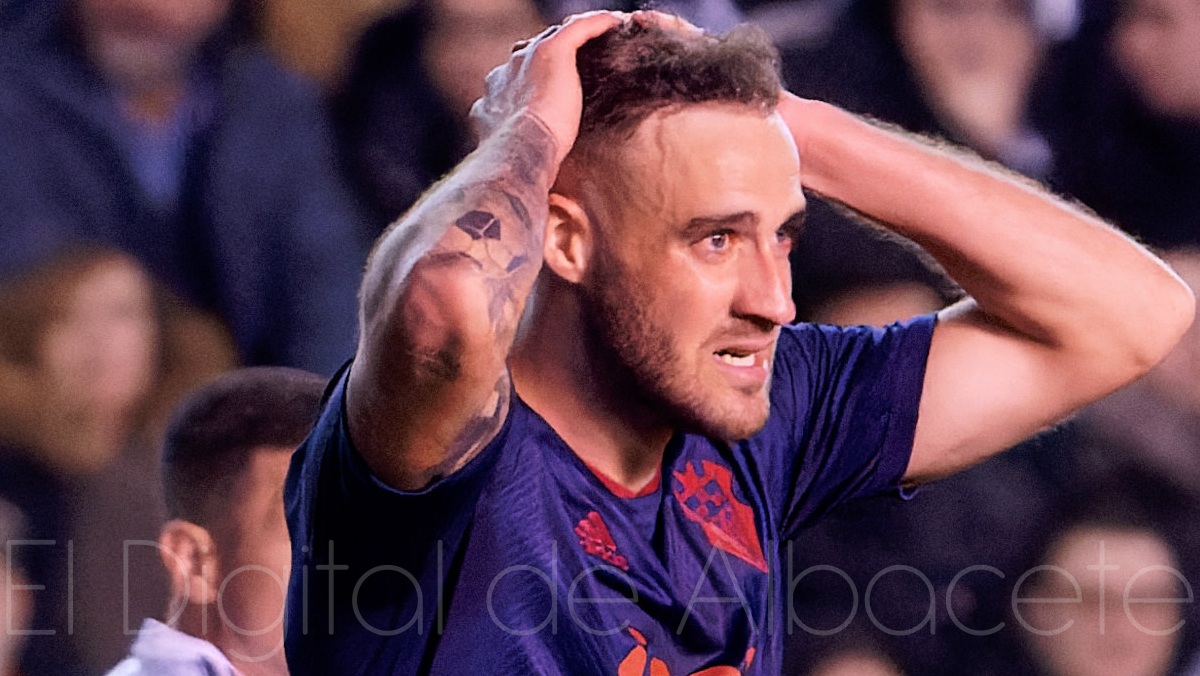 Higinio, jugador del Albacete