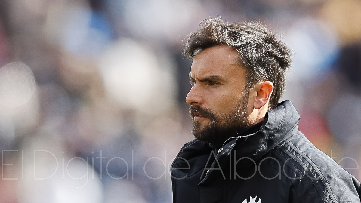 Rubén Albés, entrenador del Albacete