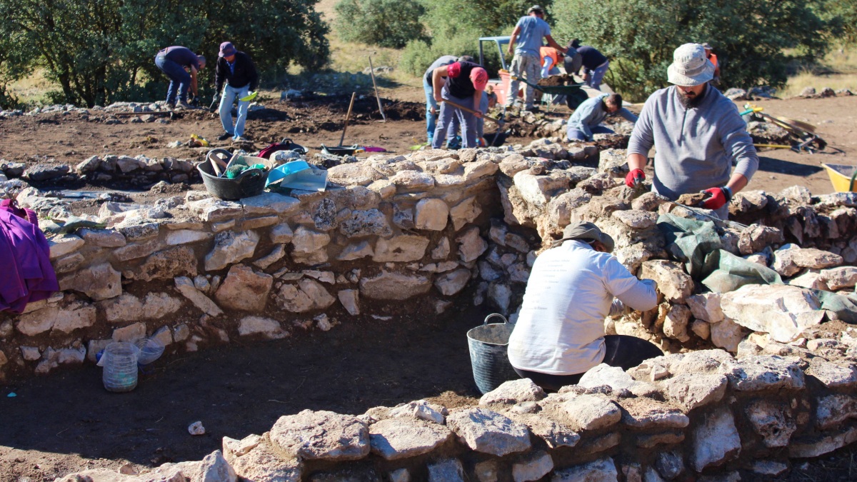 Trabajos en La Graja 2022 - Foto: Proyecto Alquerías
