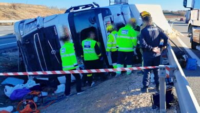 Herido grave en Castilla-La Mancha - Foto: Bomberos