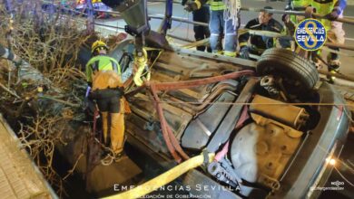 Grave accidente en Sevilla
