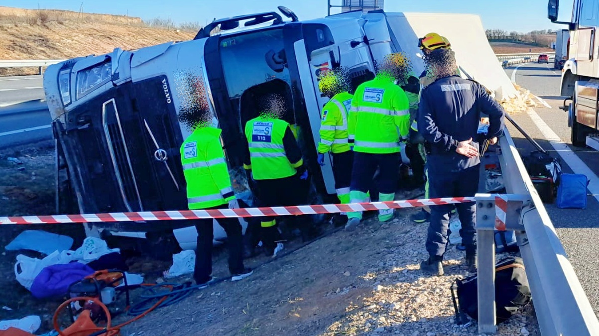 Herido grave en Castilla-La Mancha - Foto: Bomberos