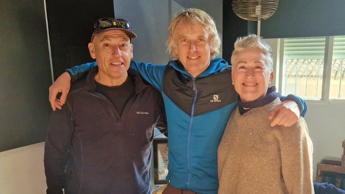 Calleja, Cepi y Toña en Cenizate - Foto cedida a El Digital de Albacete