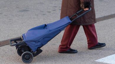 Una mujer realiza la compra en Albacete - Foto de archivo - Imagen: Alberto Ortega