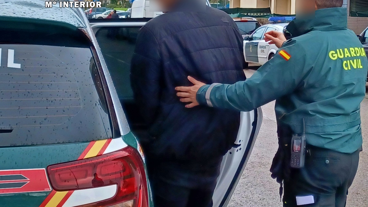 Detenido por la Guardia Civil / Foto de archivo / Albacete / Imagen: Guardia Civil
