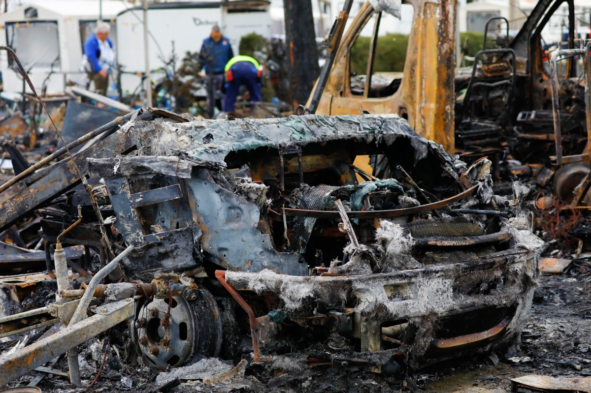 Un matrimonio de Albacete vivió el suceso del camping Bolnuevo en Mazarrón - Foto: Edu Botella / Europa Press
