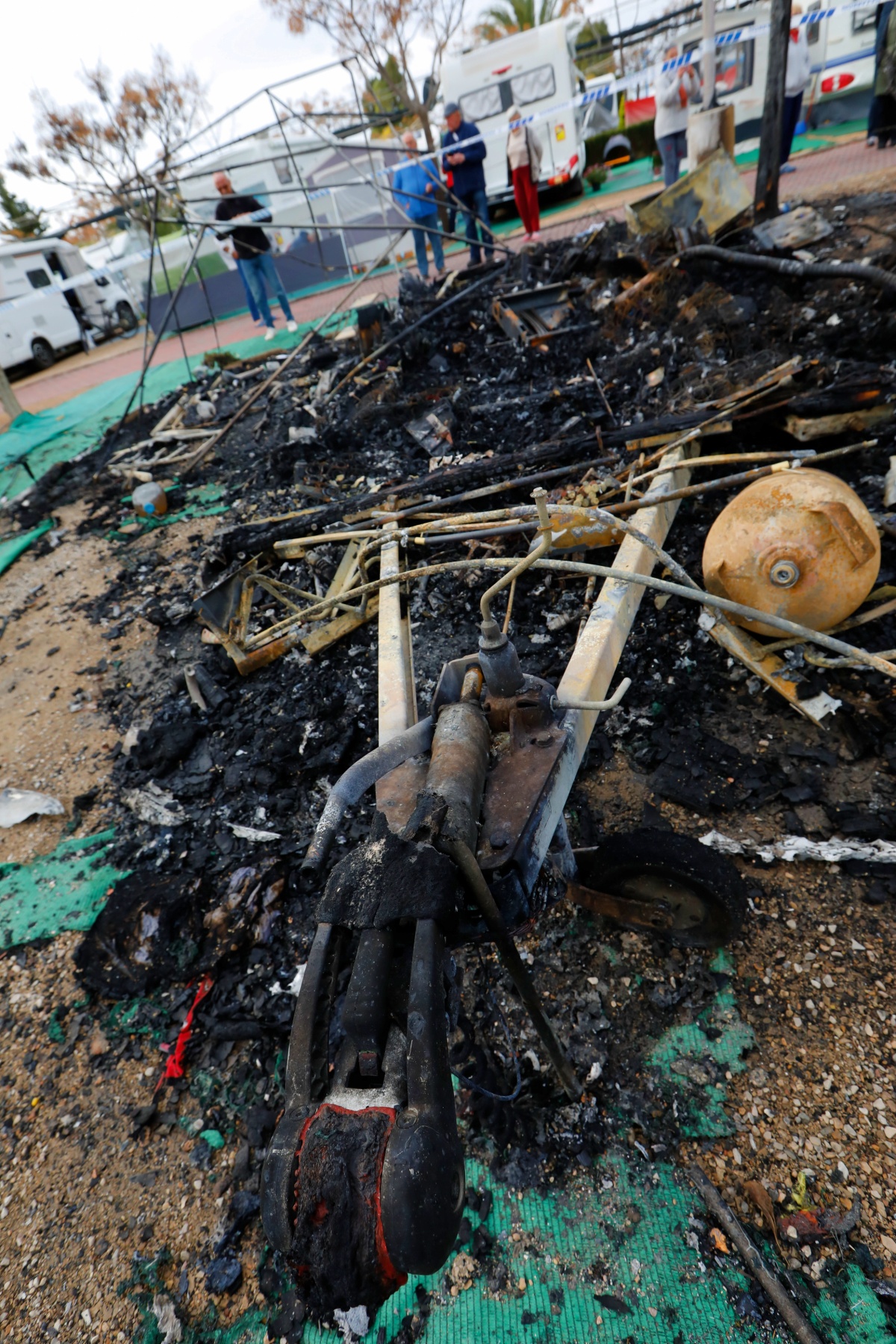 Un matrimonio de Albacete vivió el suceso del camping Bolnuevo en Mazarrón - Foto: Edu Botella / Europa Press