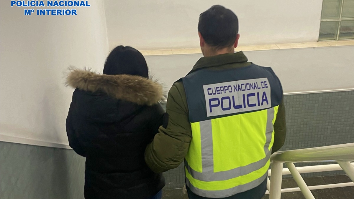 Detenida por la Policía Nacional