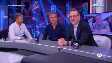 Un momento de la visita a El Hormiguero de Joaquín Reyes y Ernesto Sevilla - FOTO: Antena 3