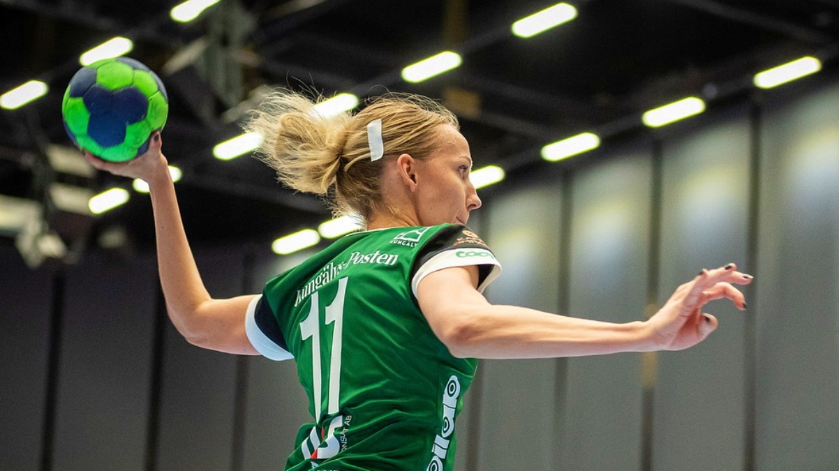 Jugadora de balonmano - Foto de archivo - Pixabay