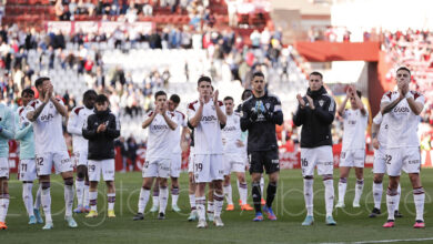 Bernabé y sus compañeros dan las gracias a la afición del Albacete