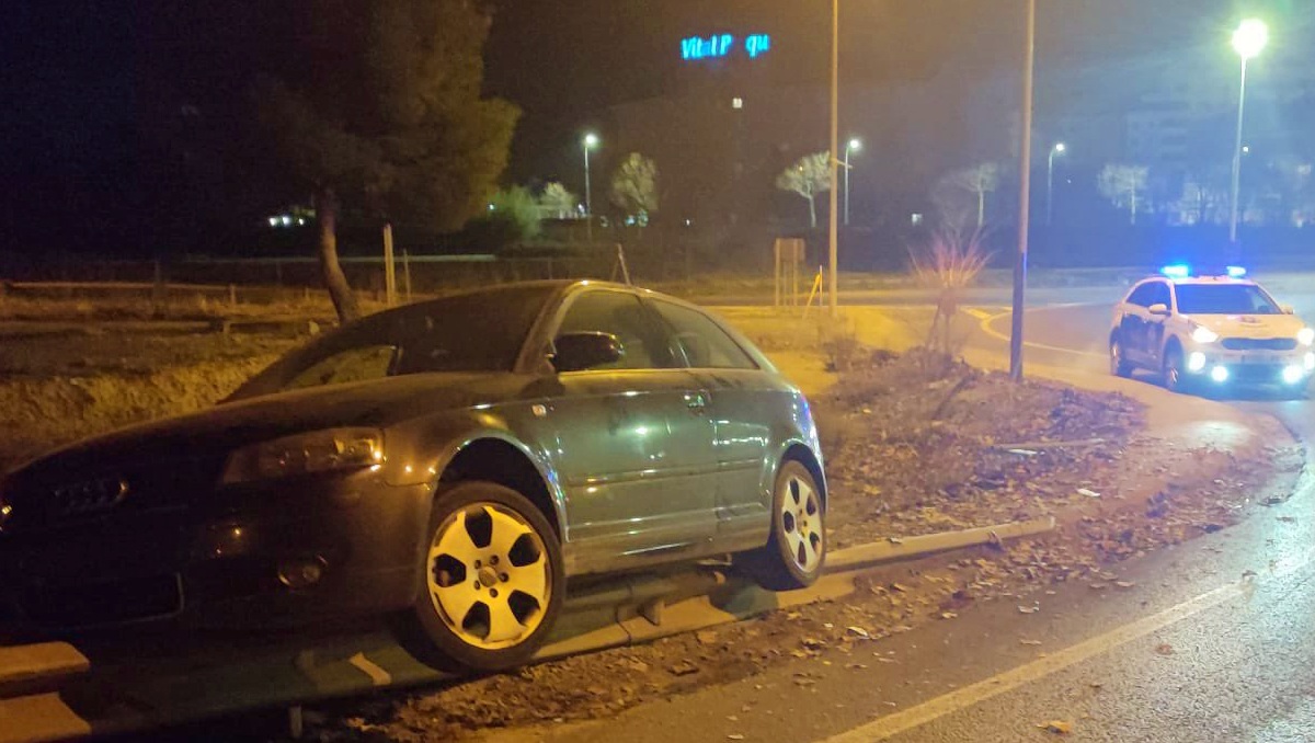 Arrestado tras este accidente de tráfico - Foto: Policía Local de Albacete