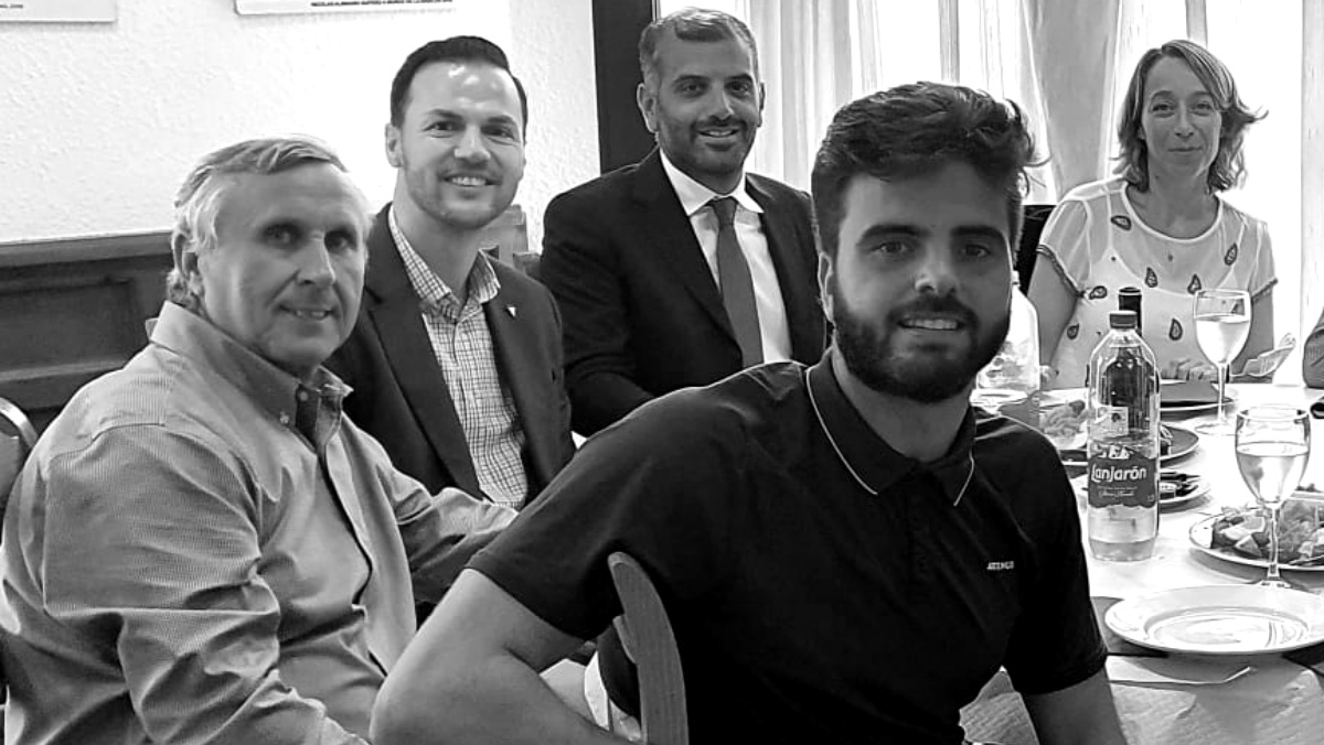 Pelayo Novo en el Club Tenis Albacete