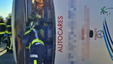 Accidente de autobús en Albacete
