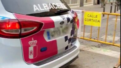 Calles cortadas en Albacete