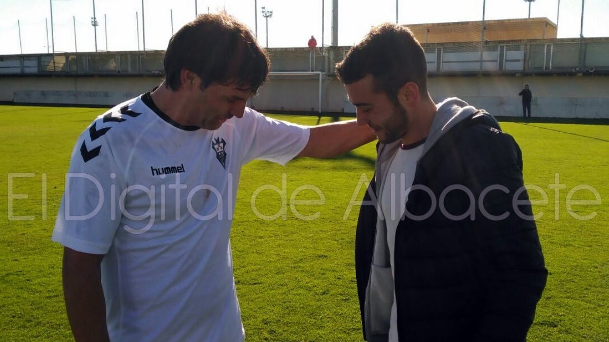 Morientes y Rovirola, ex jugadores del Albacete Balompié
