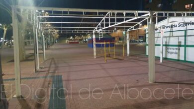 Comienzan a montar las Tascas en Albacete