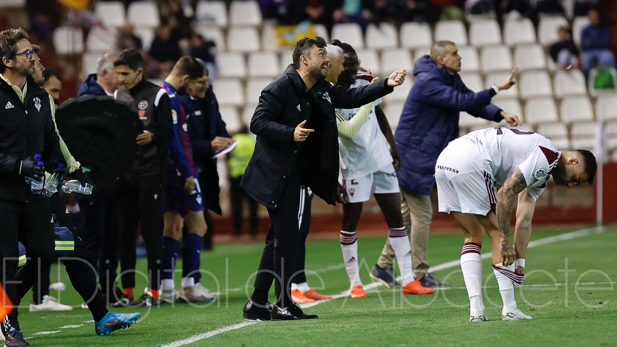 Rubén Albés, entrenador del Albacete