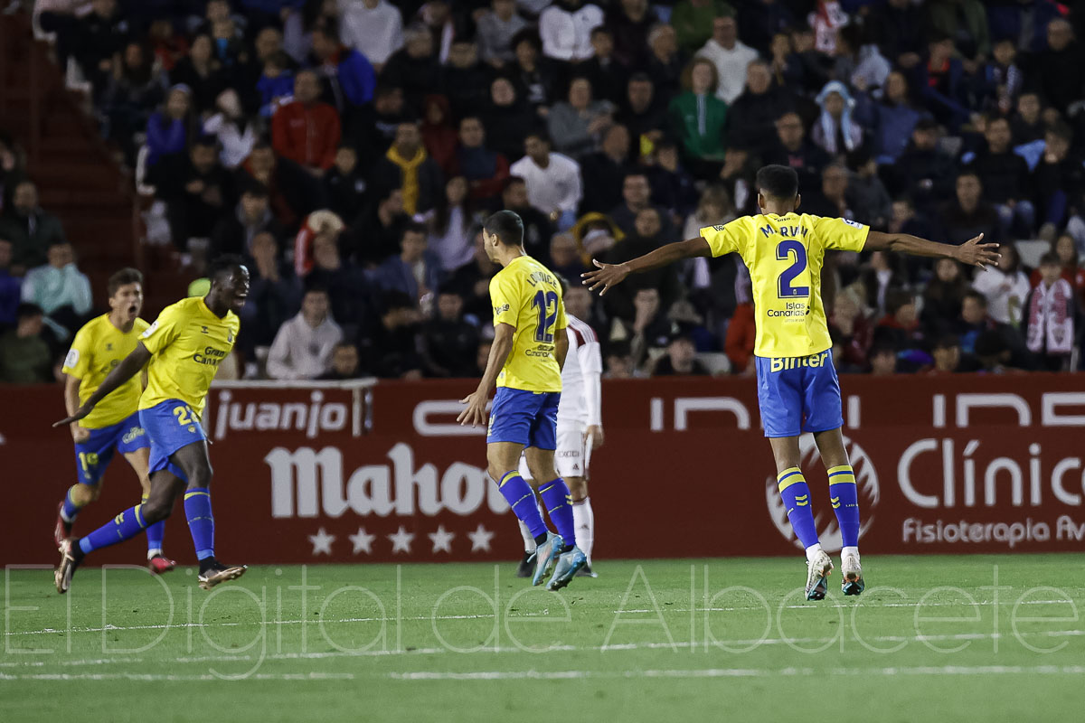 Posiciones de albacete balompié contra alavés