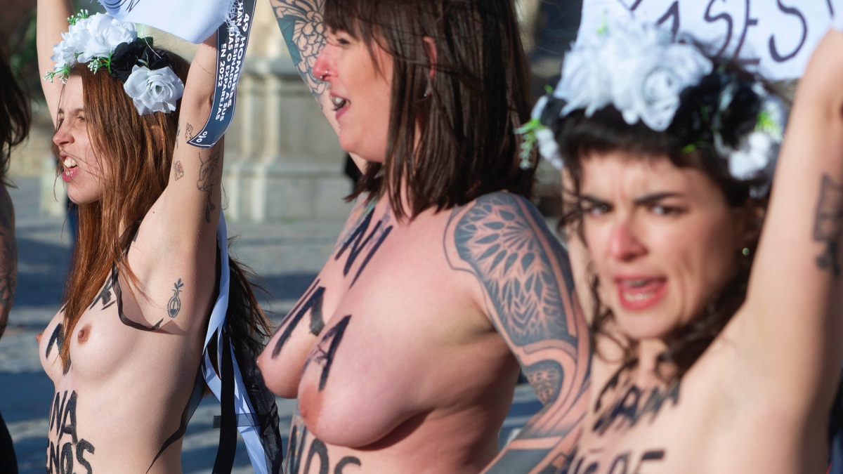 Activistas de FEMEN - Foto de archivo - Imagen: Alberto Ortega / Europa Press