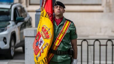 Un militar español - Foto de archivo - Imagen: Pérez Meca / Europa Press