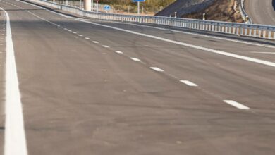 Foto de archivo de una autovía