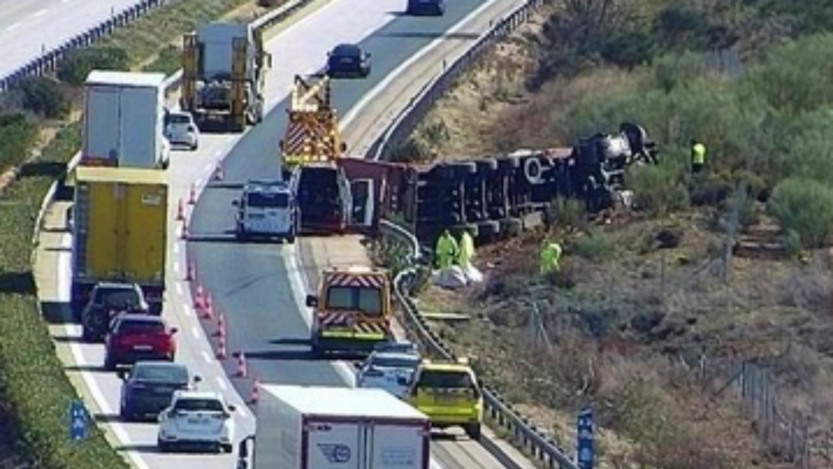 Accidente en Tarancón, con un fallecido y una mujer evacuada a Albacete / Foto: DGT