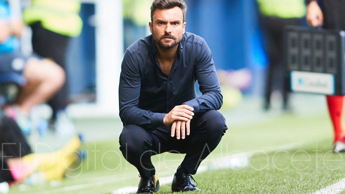 Rubén Albés, entrenador del Albacete