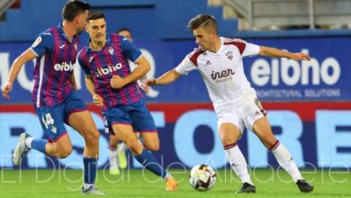 Un lance del Eibar - Albacete